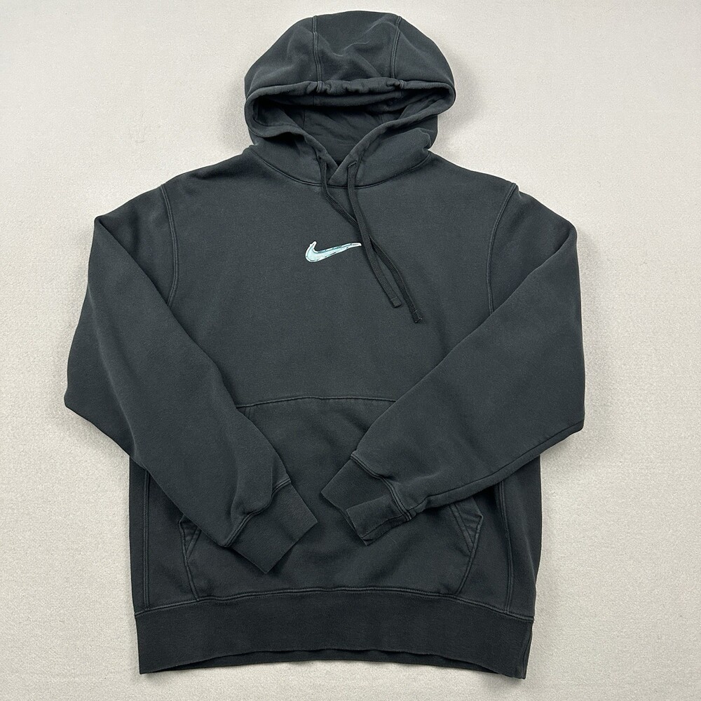 Nike Hoodie Men S Black Air Max Space Graphic Astronaut Sweatshirt Center Swoosh